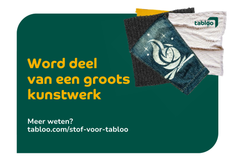 campagnebeeld voor de inzameling van de stoffen 