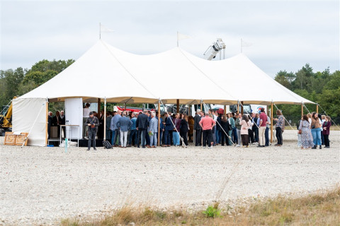 Eerstesteenlegging Oppervlaktebergingsinstallatie